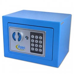 Asec AS10489 Compact Digital/Electronic Keypad PIN Safe with 1K/10K